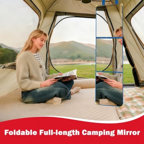 Foldable Acrylic Full Length Mirror - Image 5