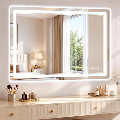 BEAUTYPEAK 30"x40" LED Bathroom Mirror - Image 5