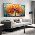 Framed Canvas Wall Art for Living Room Bedroom Office Large Tree of Life Wall by Zoyotago
