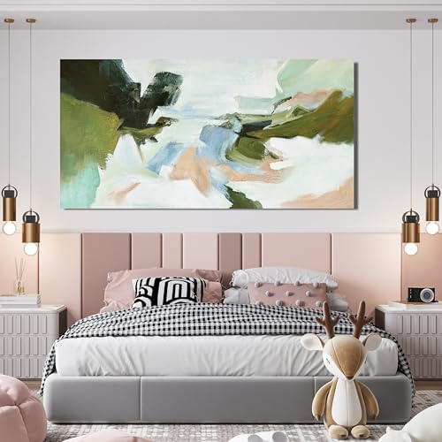 Suconvng Large Abstract Wall Art Colorful Wall Art Living Room Canvas Art Wall - Image 3
