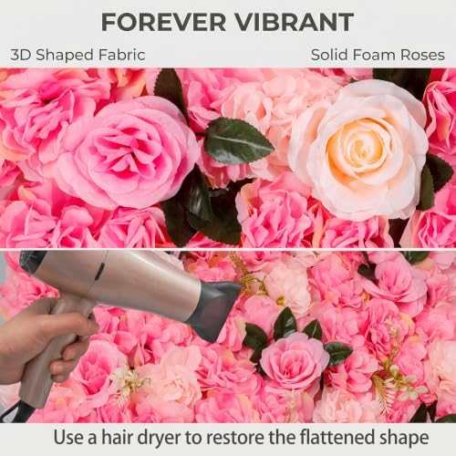 Flower Wall Backdrop 6 Panels 16×24 Inch - Image 3