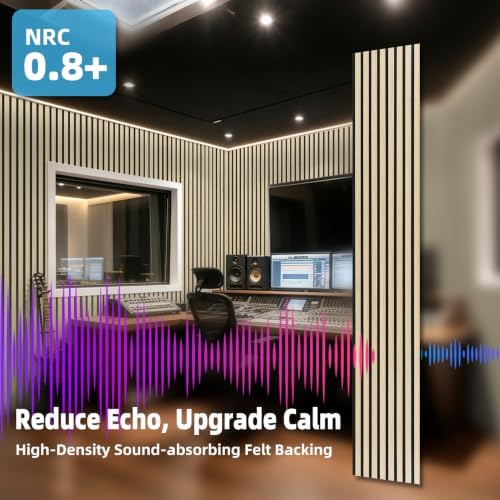 Art3d 94 x 12.6 Inch Acoustic Lightweight Slat Wall Panel - Image 7