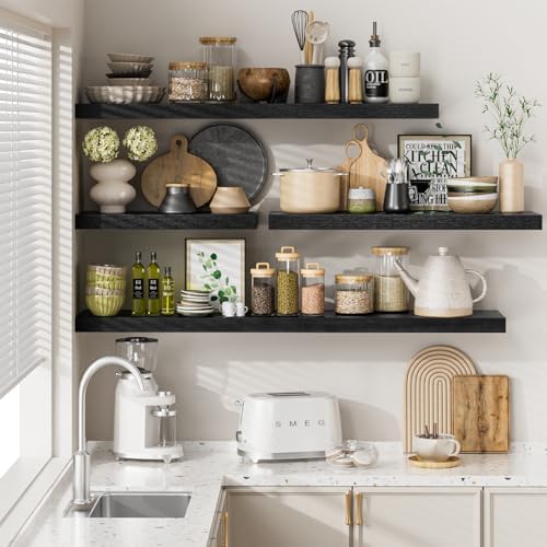 Heimlove 12" Deep Floating Shelves - Image 4