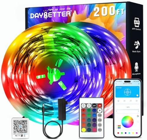 DAYBETTER Led Strip Lights 200 ft Smart Strips by DAYBETTER