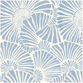 Theper Blue and White Wallpaper Peel and Stick Wallpaper Boho 17.3"×393" by Theper