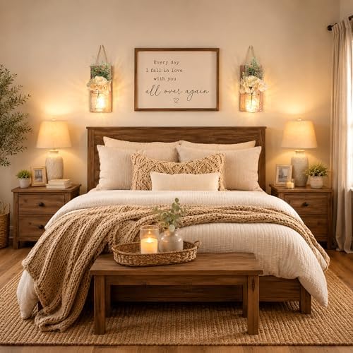 Rustic Wall Sconces Set of 2 - Image 3