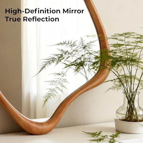 WallBeyond Asymmetrical Mirror, Irregular Wall Mirror, Wall Mirrors Decorative - Image 4
