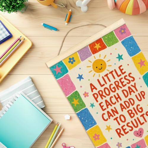 madalo Inspirational Mental Health Wall Art Poster Hanger Frame 12x16 Inch - Image 7