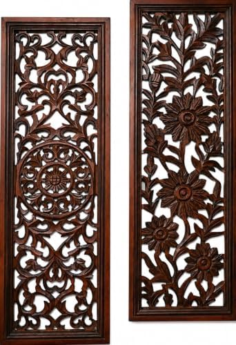 Wooden Designer Wall Hanging Plaques, Wall Plaque Wall Décor Plaques - Image 2