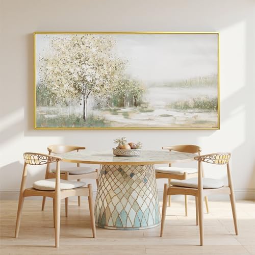 Canvas Wall Art Decor Large Green Wall Art - Image 2