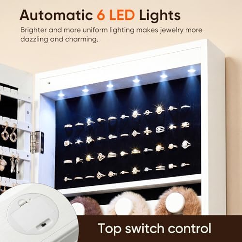 Antok 6 LEDs Jewelry Cabinet - Image 5