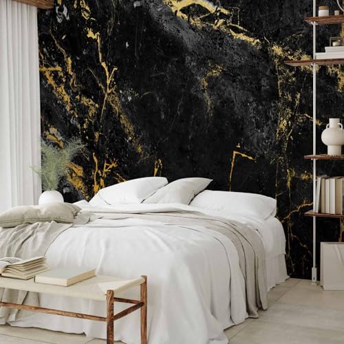 artgeist - Premium Wall Mural Wallpaper, Living Room Stone Wall 157x110 in - Image 5