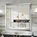 Briivue Bathroom Wall Mirror, 36x36 Inch by Briivuemodernmirrors