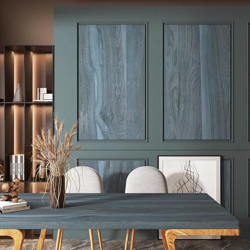 BOMENG Contact Paper Wood Grain Wallpaper Vintage Peel and Stick Vinyl Wrap - Image 4