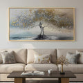 Large Gold Framed Tree of Life Wall Art by Cuspin