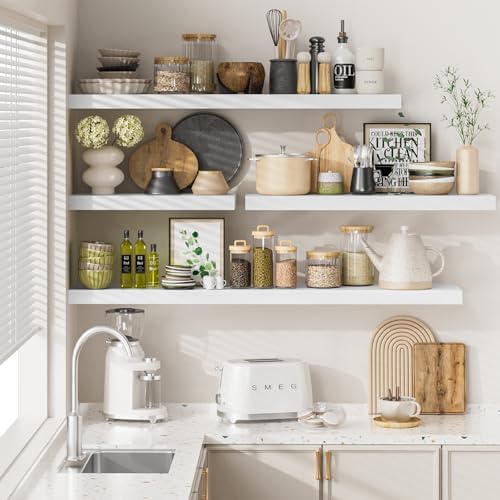 Heimlove 12" Deep Floating Shelves - Image 2