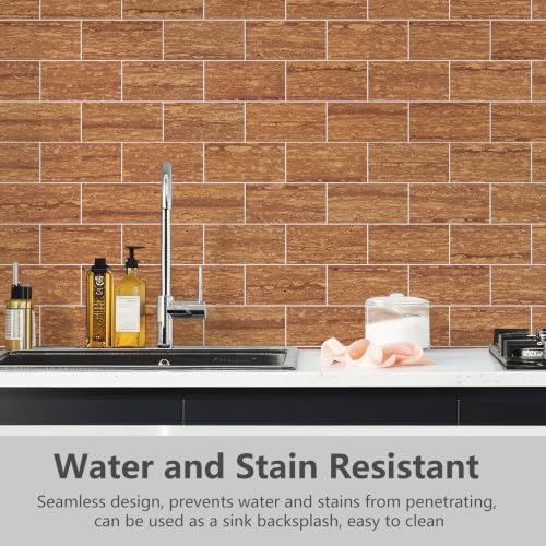 STICKGOO 10-Sheet Backsplash Peel and Stick Subway Tile - Image 2