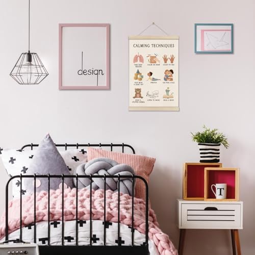 Calming Techniques Posters Hanger Frame, Calm Corner Wall Decor, 12x16 Inch - Image 4
