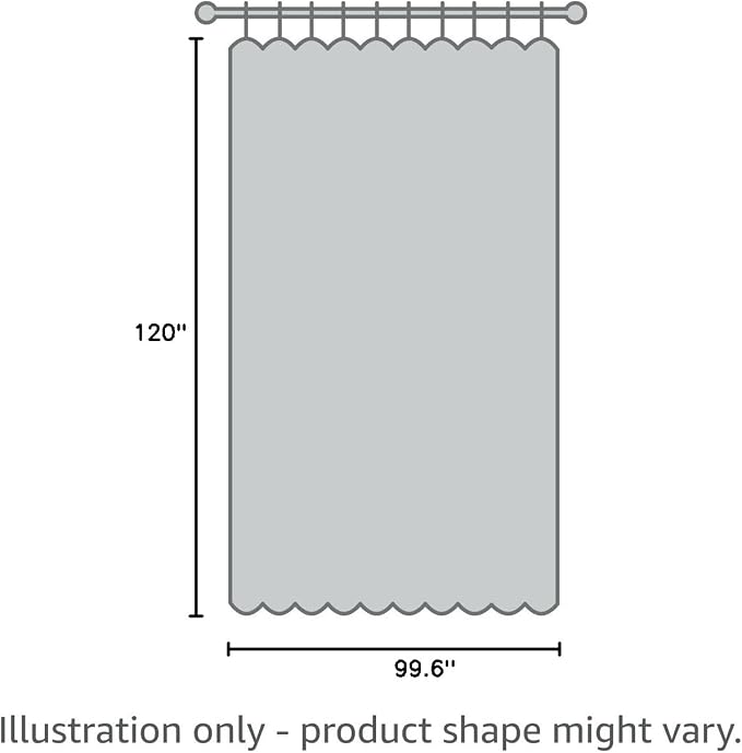 NICETOWN Silver Grey Room Separating Divider, Room Divider Curtain Screen - Image 9