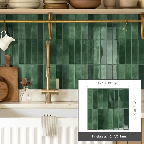 10 Sheets Upgraded Thicker Design Subway Tile Peel and Stick Backsplash - Image 5