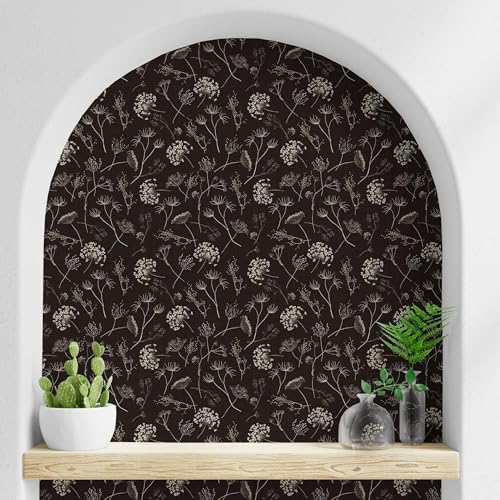 Main Street Peel and Stick Wallpaper Sheets, Queen Anne's Lace - Image 5