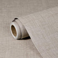 wishFIRE Grasscloth Peel and Stick Wallpaper 23.6"X200" Khaki Contact Paper by Unknown
