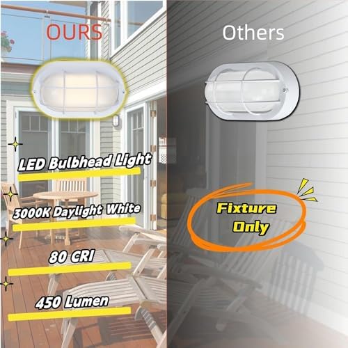 WISBEAM LED Bulkhead Light, Outdoor LED Wall Light - Image 2