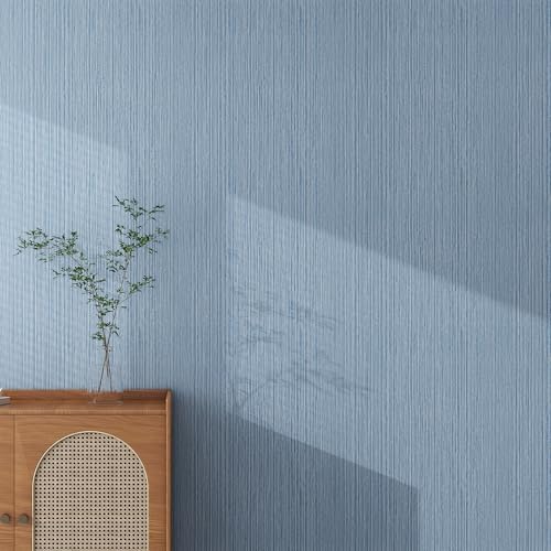 Grasscloth Textured Wallpaper Peel and Stick 24inX393in Fabric Wall Paper - Image 2