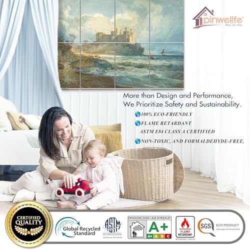 PINWELIFE® Masterpiece Acoustic Art Panels, Decorative Acoustic Wall Art - Image 5
