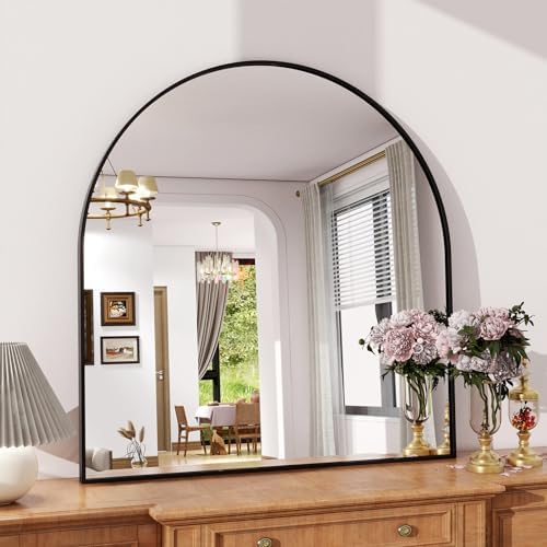 XRAMFY Arched Bathroom Mirror 32" x 34" - Image 6