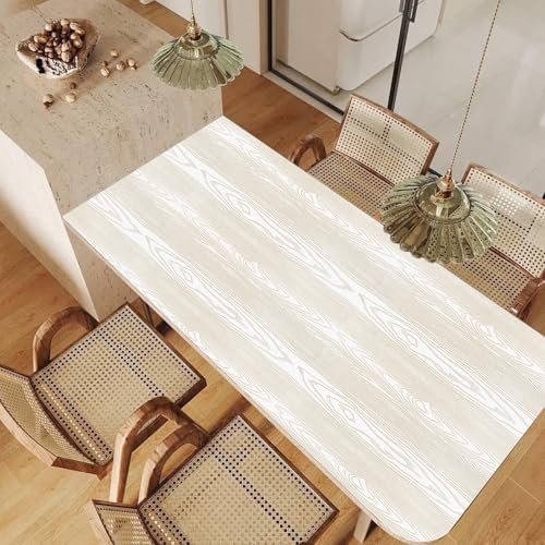 White and Gold Wood Contact Paper 17.3"x200" Peel and Stick Wallpaper - Image 6