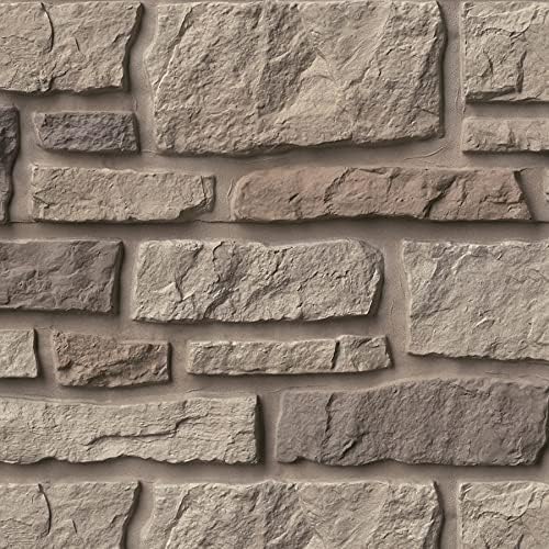Tando Creek Ledgestone Composite Stone Exterior Siding Panels 1/2 Square by Unknown