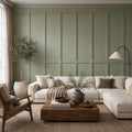 Paulownia Wood Wall Panel Board Batten Panel Kit 9.84 ft x 8 ft by Memorywuu