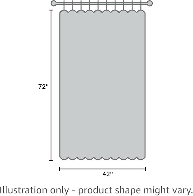 LEMOMO Burgundy Red Blackout Curtains/42 x 72 Inch/Set of 2 Panels Room - Image 10