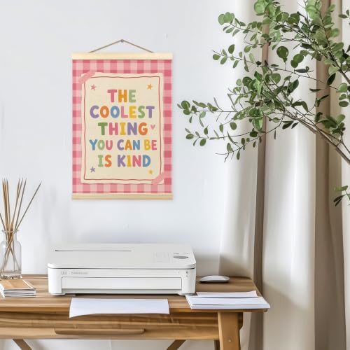 madalo Pink Inspirational Classroom Wall Art Poster Hanger Frame 12x16 Inch - Image 5