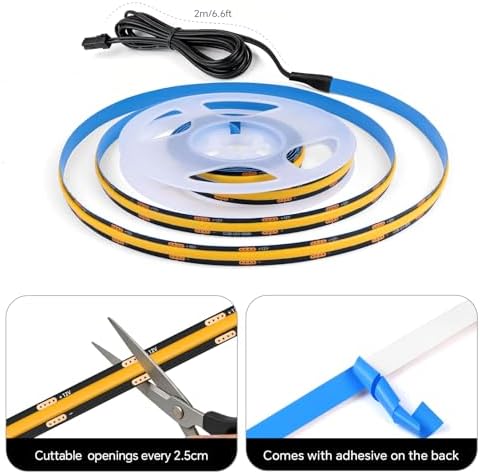 Black Cabinet Light 6‑in‑1 LED Strip - Image 4