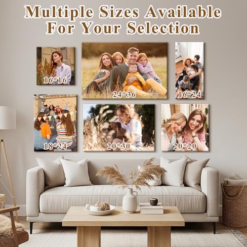 Custom Photo Canvas Wall Art, Personalized Picture Prints on Premium Canvas - Image 6