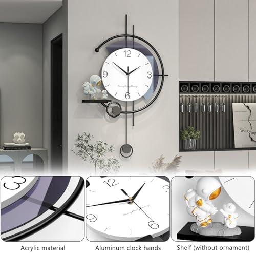 Modern Wall Clock Large Minimalist Decorative Wall Clocks Creativity Silent Non - Image 5