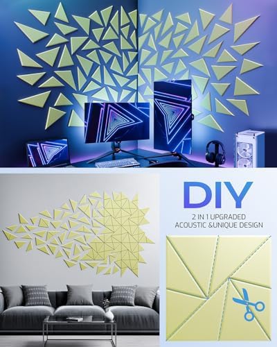 12 Pack Acoustic Panels, Sound Proof Foam Panels - Image 5