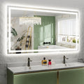 66x36 LED Bathroom Mirror with Lights, Lighted Vanity Mirror by YEELAIT