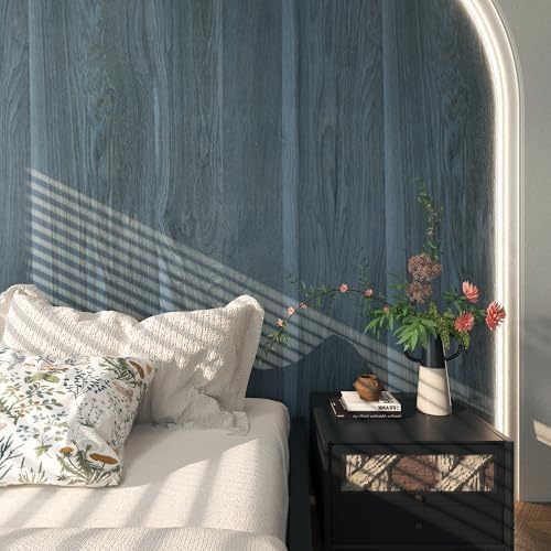 BOMENG Contact Paper Wood Grain Wallpaper Vintage Peel and Stick Vinyl Wrap - Image 6