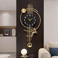 Large Wall Clocks for Living Room, Silent Non Ticking Battery Operated by Unknown