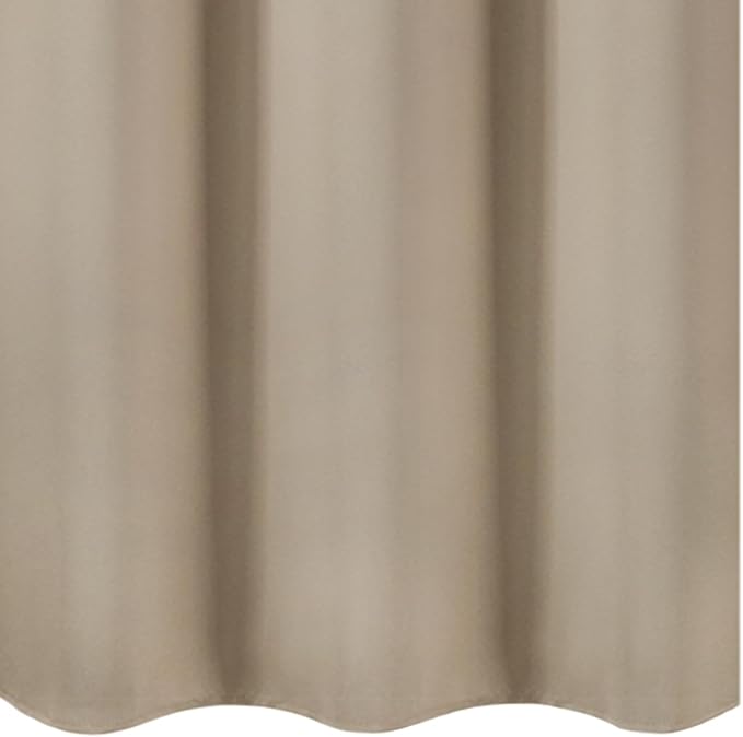 LEMOMO Khaki Blackout Curtains/38 x 54 Inch/Set of Two Panels Grommet Living - Image 8