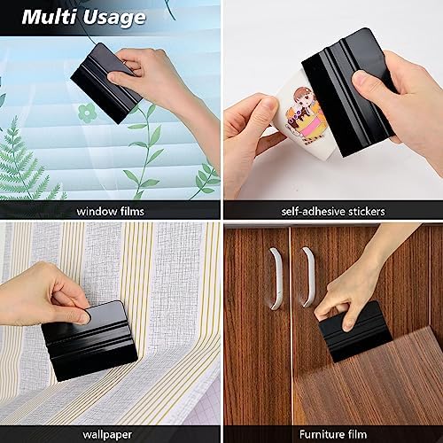 NEWISHTOOL Wallpaper Smoothing Tool Kit, Vinyl Film Wallpaper Tools - Image 4