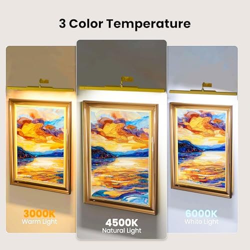 3 Pack Gallery Picture Frame Lights - Image 3