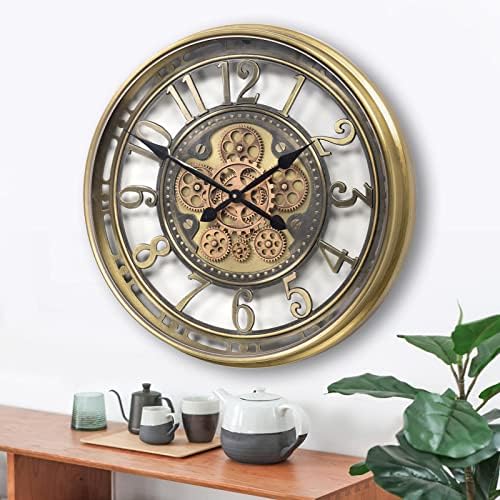 INFINITY TIME 21" Moving Gear Wall Clocks - Image 3