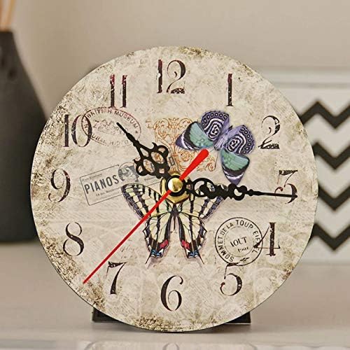 Wall Clocks, Silent Non Ticking-5 Inch Quality Quartz Battery Operated Round - Image 2