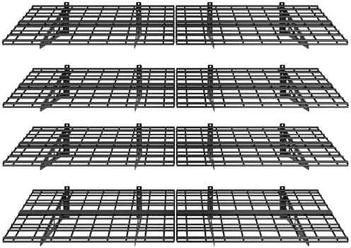 FLEXIMOUNTS 4-Pack 2x6ft 24-inch-by-72-inch Wall Shelf Garage Storage Rack by FLEXIMOUNTS