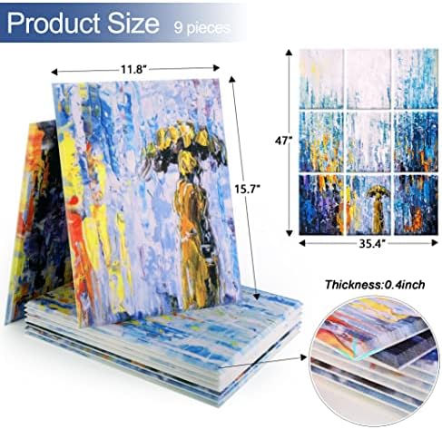 Decorative Acoustic wall Art panels, Sound Absorbing foam panels. - Image 3