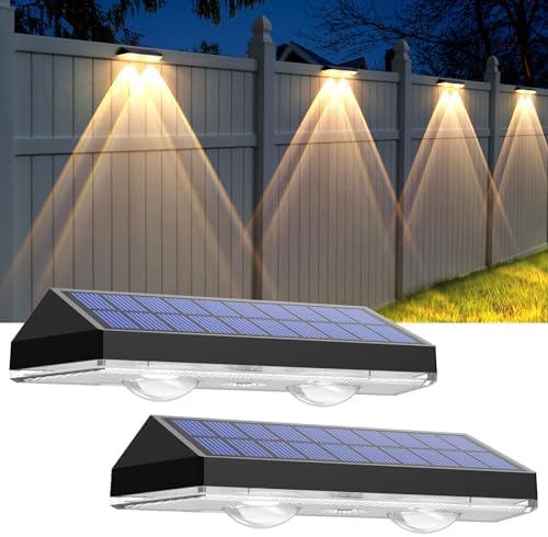 LIANGLOME Solar Fence Lights by LIANGLOME
